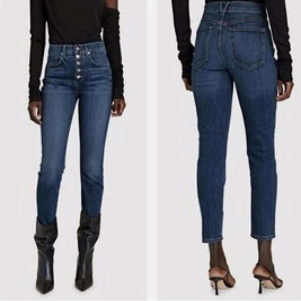 Veronica Beard Jeans Debbie Ankle Skinny High Rise 
Size 24